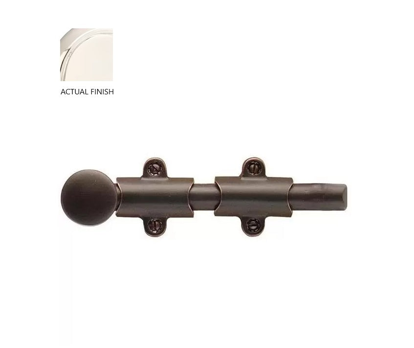 Emtek 6" Surface Bolt