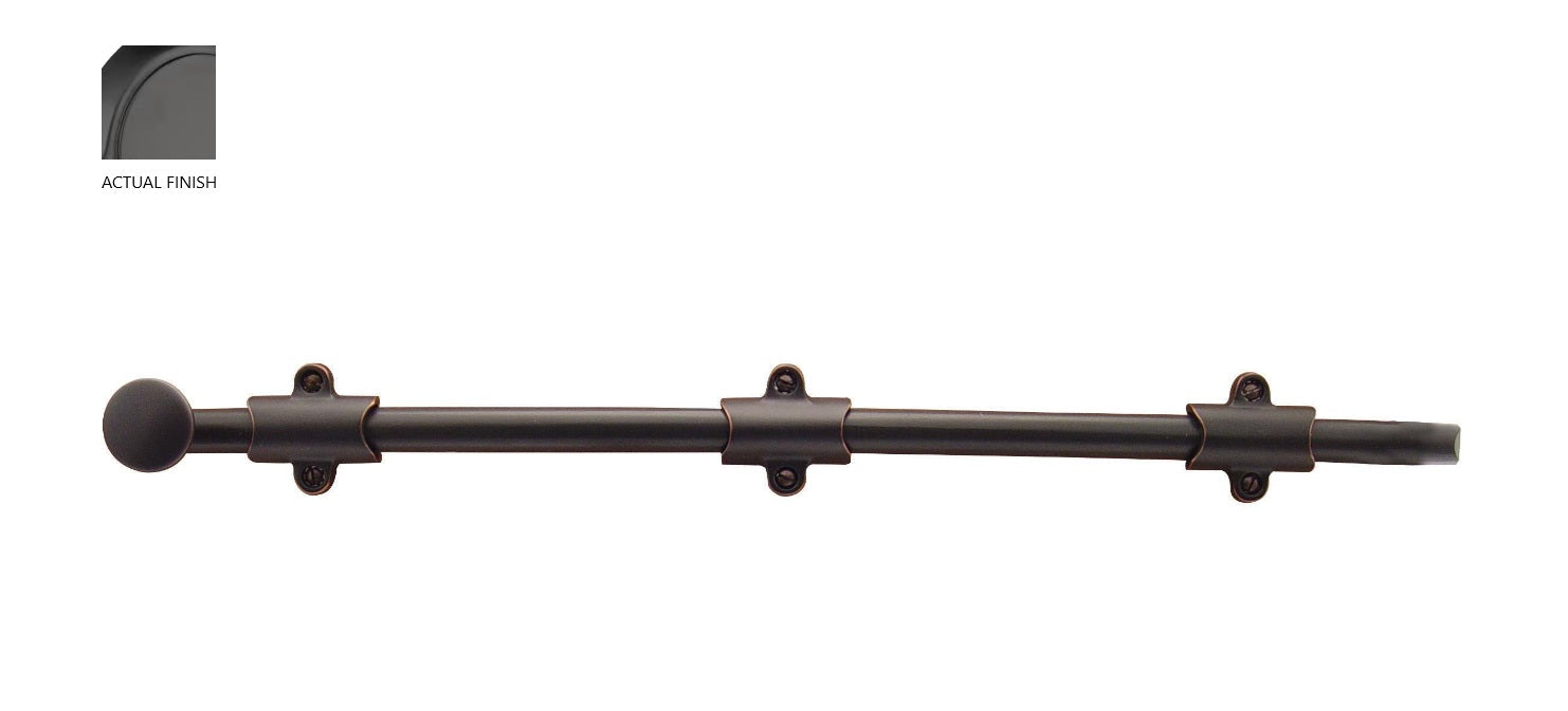 Emtek 18" Surface Bolt