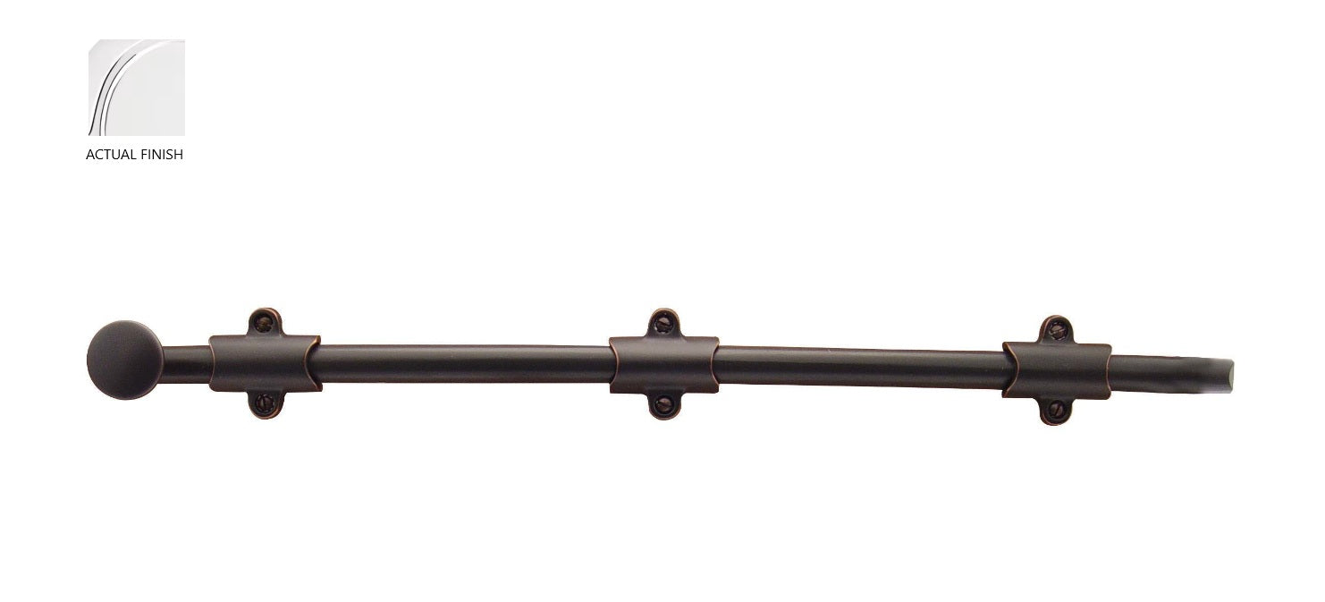 Emtek 18" Surface Bolt