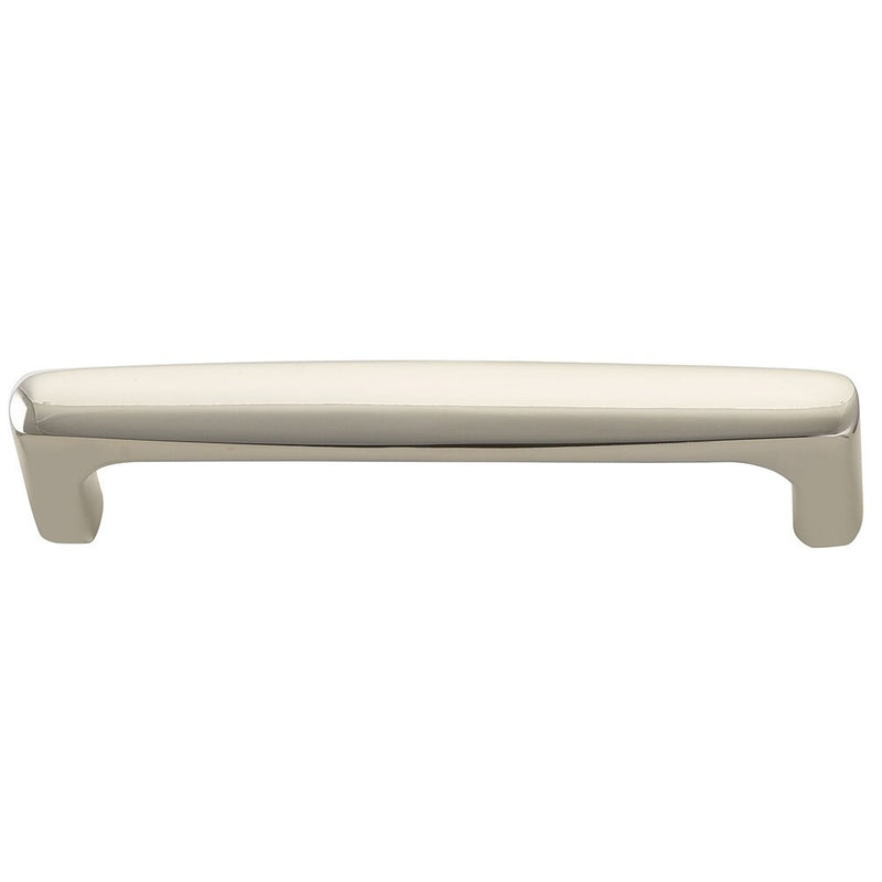 The Emtek Urban Modern Door Pull, 8" Center to Center in Lifetime Polished Nickel finish