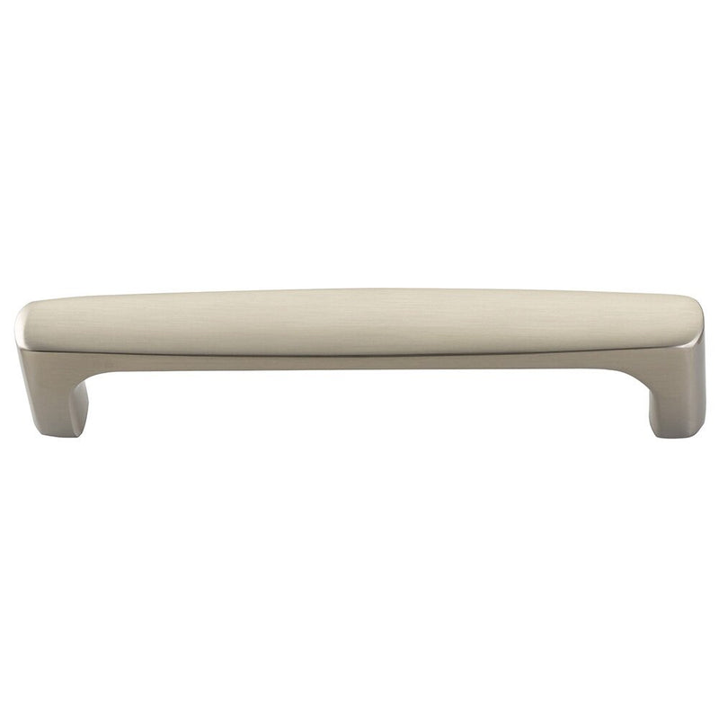 The Emtek Urban Modern Door Pull, 8" Center to Center in Satin Nickel finish