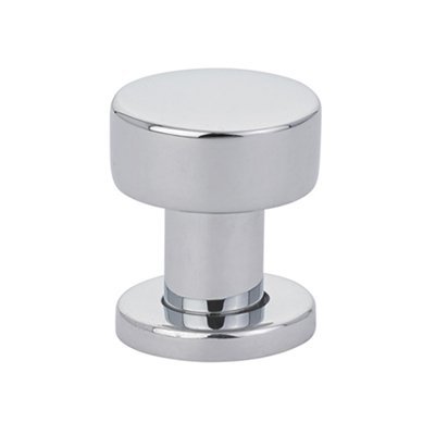 The Emtek Cadet Cabinet Knob in Polished Chrome finish.