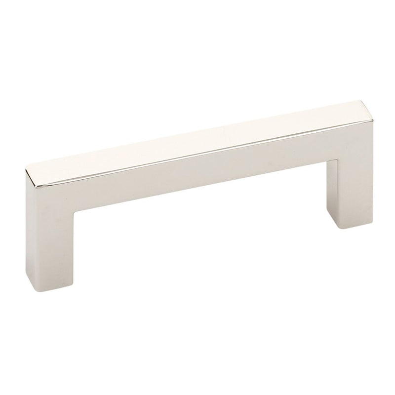 The Emtek Warwick Cabinet Pull in Lifetime Polished Nickel finish