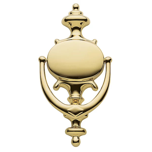 Baldwin Estate 0116 Imperial Door Knocker in Lifetime Polished Brass finish