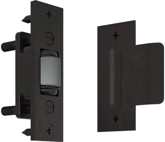 Baldwin Estate 0432 Roller Latch with T Strike in Oil Rubbed Bronze finish