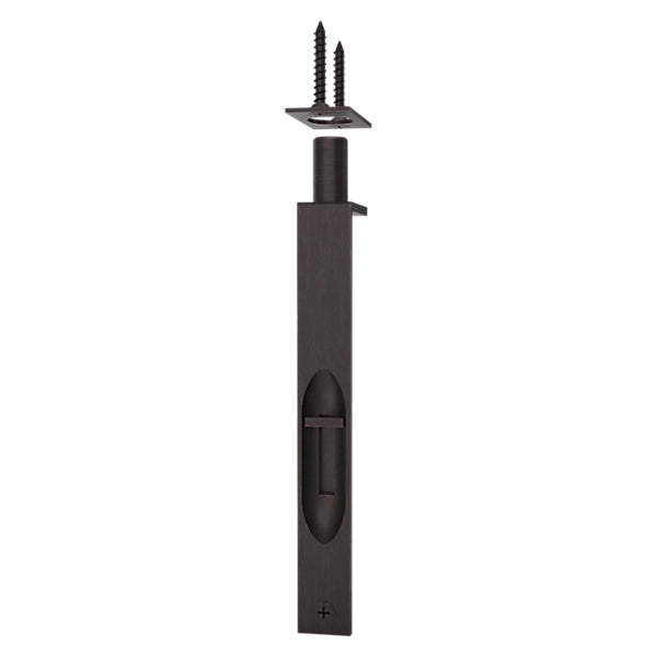 Baldwin Estate 0626 6" Flush Bolt in Venetian Bronze finish