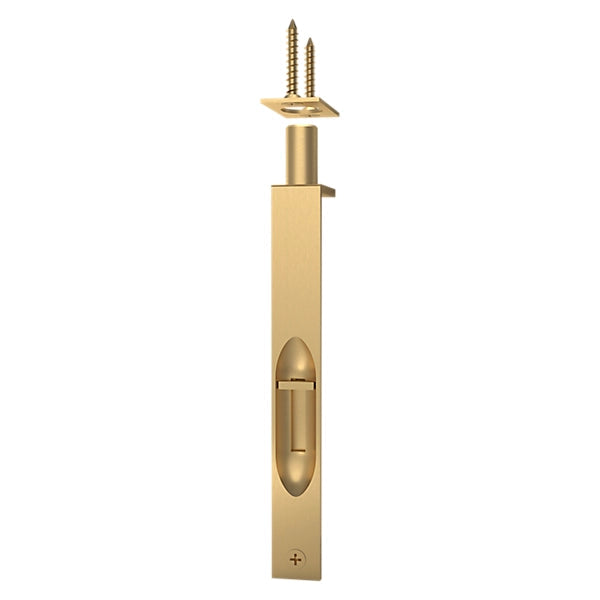 Baldwin Estate 0626 6" Flush Bolt in Vintage Brass finish