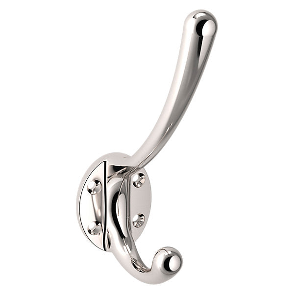 Baldwin Estate 0742 Coat & Hat Hook in Polished Nickel finish