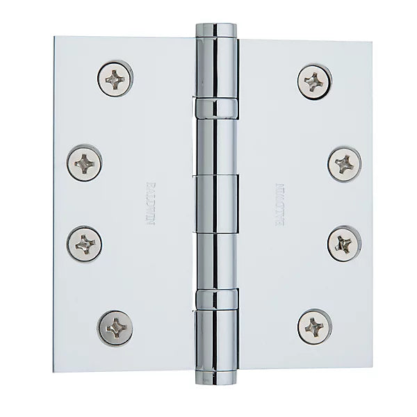 Baldwin Estate 1041 4" Ball Bearing Hinge in Polished Chrome finish