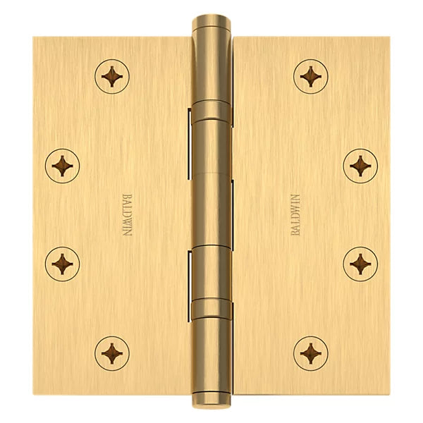 Baldwin Estate 1046 4.5" Ball Bearing Hinge in Lifetime Satin Brass finish