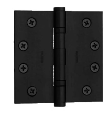 Baldwin Estate 1046 4.5" Ball Bearing Hinge in Satin Black finish