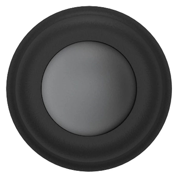 Baldwin Estate 4015 Convex Wall Bumper in Satin Black finish