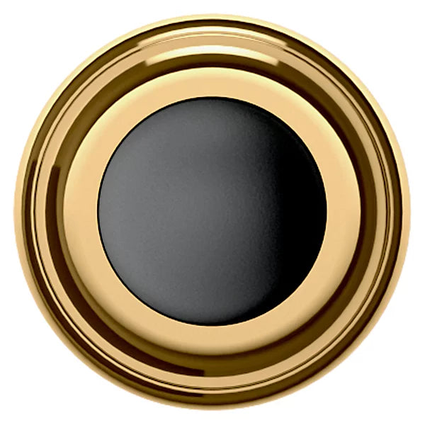 Baldwin Estate 4015 Convex Wall Bumper in Unlacquered Brass finish