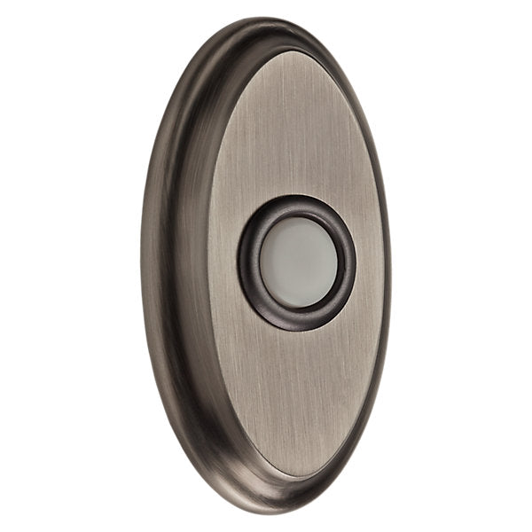 Baldwin Estate 4861 Oval Bell Button in Matte Antique Nickel finish