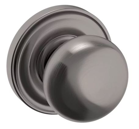 Baldwin Estate 5000 Half Dummy Knob with 5048 Rose in Graphite NIckel finish