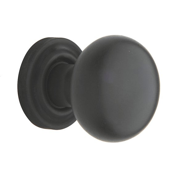 Baldwin Estate 5000 Half Dummy Knob with 5048 Rose in Oil Rubbed Bronze finish