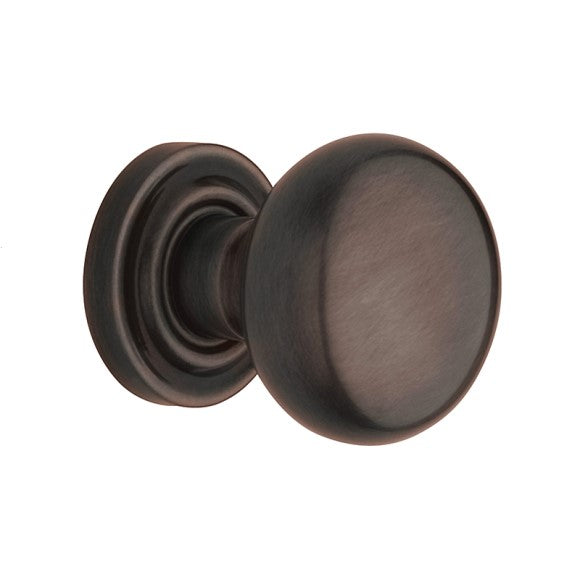 Baldwin Estate 5000 Half Dummy Knob with 5048 Rose in Venetian Bronze finish