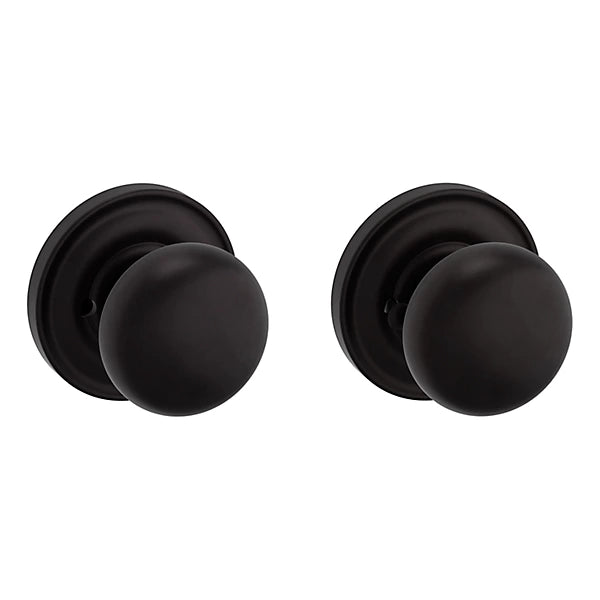 Baldwin Estate 5000 Privacy Knob with 5048 Rose in Oil Rubbed Bronze finish