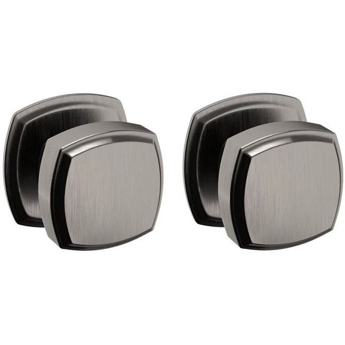 Baldwin Estate 5011 Full Dummy Knob with 5058 Rosette in Graphite Nickel finish