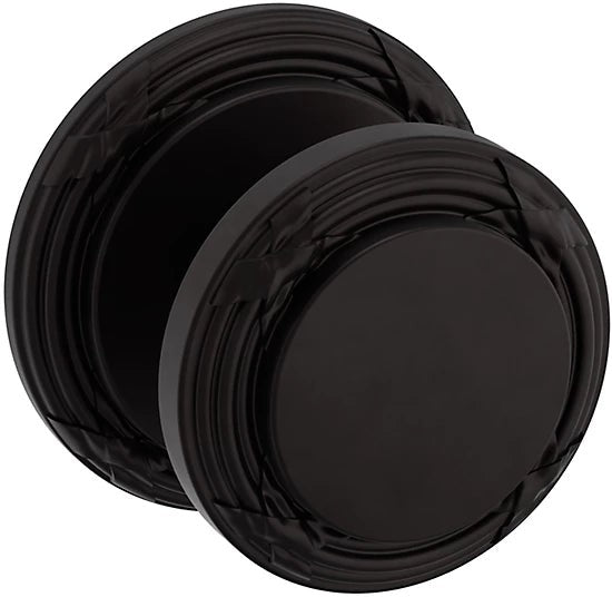 Baldwin Estate 5013 Half Dummy Knob with 5021 Rosette in Oil Rubbed Bronze finish