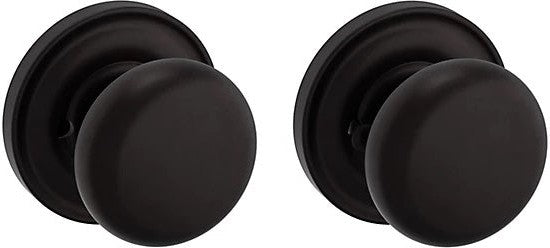 Baldwin Estate 5015 Privacy Knob with 5048 Rosette in Oil Rubbed Bronze finish