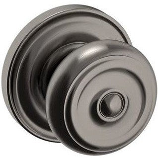 Baldwin Estate 5020 Half Dummy Knob with 5048 Rosette in Graphite Nickel finish