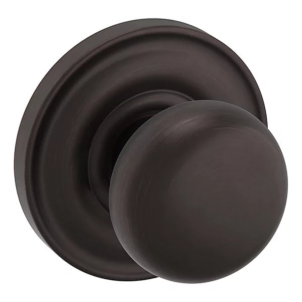 Baldwin Estate 5030 Half Dummy Knob with 5048 Rose in Venetian Bronze finish