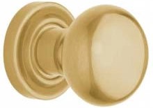 Baldwin Estate 5030 Half Dummy Knob with 5048 Rosette in Lifetime Satin Brass finish