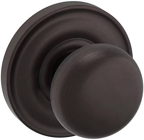 Baldwin Estate 5030 Half Dummy Knob with 5048 Rosette in Venetian Bronze finish