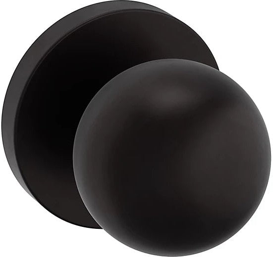 Baldwin Estate 5041 Half Dummy Knob with 5046 Rosette in Oil Rubbed Bronze finish