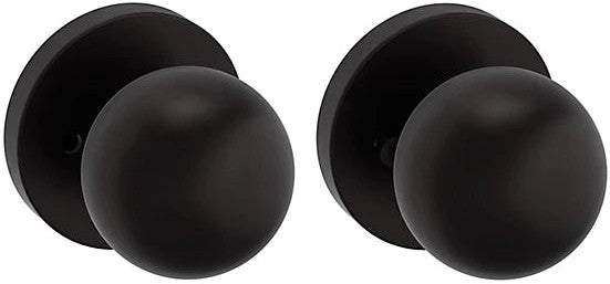 Baldwin Estate 5041 Privacy Knob with 5046 Rosette in Oil Rubbed Bronze finish