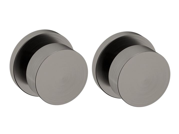 Baldwin Estate 5055 Full Dummy Knob with 5046 Rose in Graphite Nickel finish