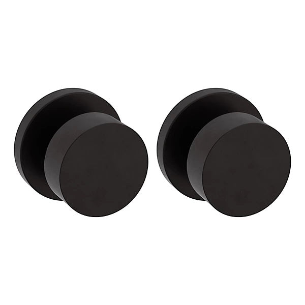 Baldwin Estate 5055 Full Dummy Knob with 5046 Rose in Oil Rubbed Bronze finish