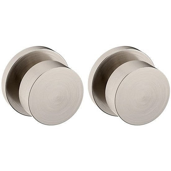 Baldwin Estate 5055 Full Dummy Knob with 5046 Rosette in Lifetime Satin Nickel finish