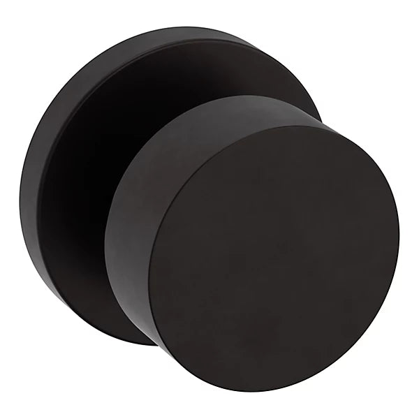 Baldwin Estate 5055 Half Dummy Knob with 5046 Rose in Oil Rubbed Bronze finish