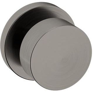 Baldwin Estate 5055 Half Dummy Knob with 5046 Rosette in Graphite Nickel finish