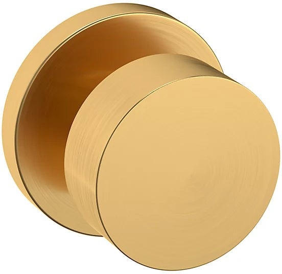 Baldwin Estate 5055 Half Dummy Knob with 5046 Rosette in Lifetime Satin Brass finish