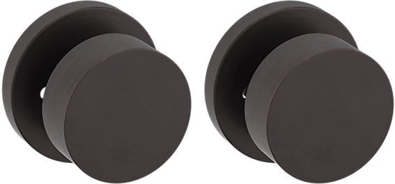 Baldwin Estate 5055 Privacy Knob with 5046 Rosette in Venetian Bronze finish