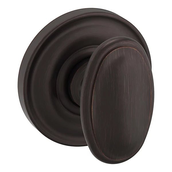 Baldwin Estate 5057 Half Dummy Knob with 5048 Rose in Venetian Bronze finish