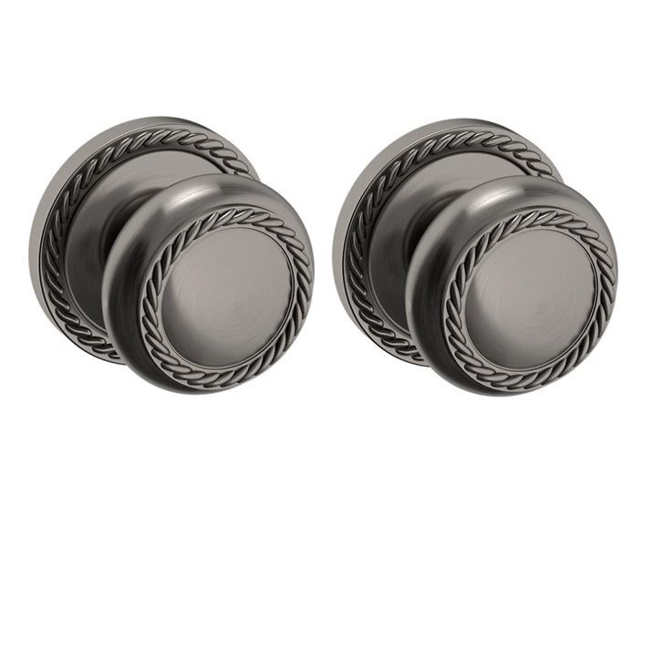 Baldwin Estate 5064 Full Dummy Knob with 5004 Rose in Graphite Nickel finish