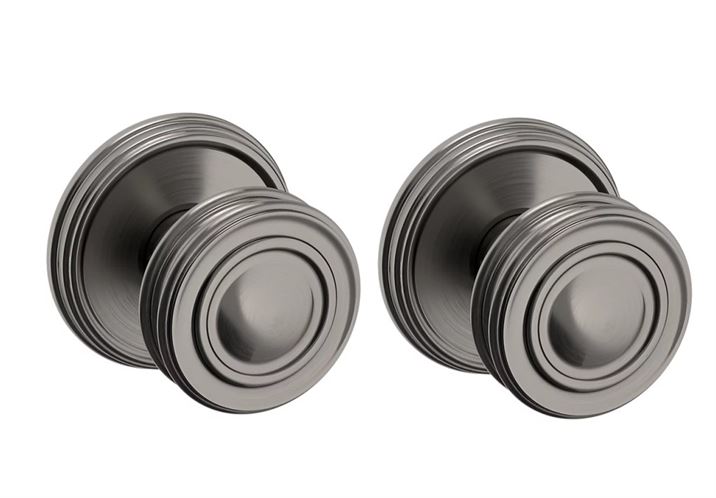 Baldwin Estate 5066 Full Dummy Knob with 5078 Rose in Graphite Nickel finish