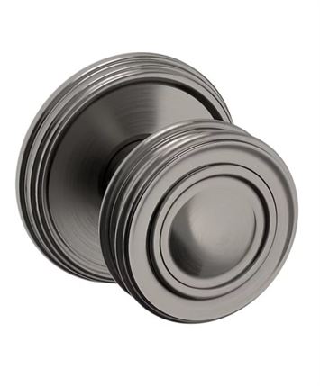 Baldwin Estate 5066 Half Dummy Knob with 5078 Rose in Graphite Nickel finish