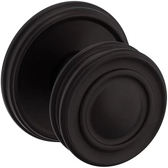 Baldwin Estate 5066 Half Dummy Knob with 5078 Rosette in Oil Rubbed Bronze finish