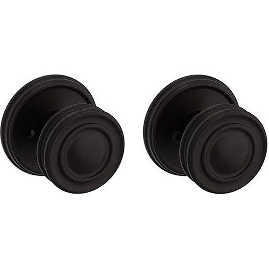 Baldwin Estate 5066 Privacy Knob with 5078 Rosette in Oil Rubbed Bronze finish