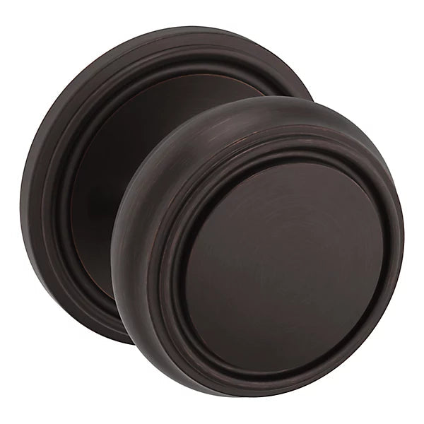 Baldwin Estate 5068 Half Dummy Knob with 5070 Rose in Venetian Bronze finish