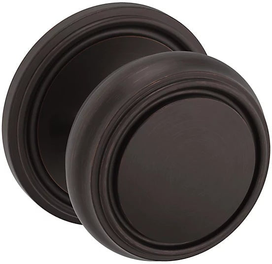 Baldwin Estate 5068 Half Dummy Knob with 5070 Rosette in Venetian Bronze finish