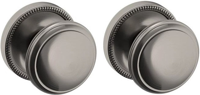 Baldwin Estate 5069 Full Dummy Knob with 5076 Rosette in Graphite Nickel finish