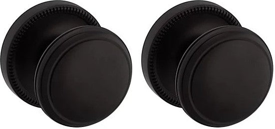 Baldwin Estate 5069 Full Dummy Knob with 5076 Rosette in Oil Rubbed Bronze finish