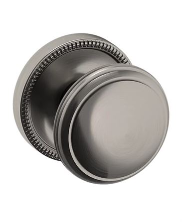 Baldwin Estate 5069 Half Dummy Knob with 5076 Rose in Graphite Nickel finish