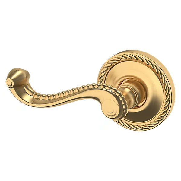 Baldwin Estate 5103 Left Handed Half Dummy Lever with 5048 Rose in Lifetime Satin Brass finish